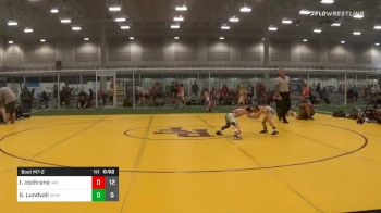 60 lbs Semifinal - Tanner Cochrane, Iowa Blue vs Shay Lundvall, Iowa Hammers