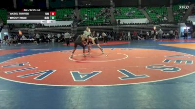 6A 150 lbs Cons. Semi - Aksel Torres, Fort Payne vs Brody Helm, Mortimer Jordan HS