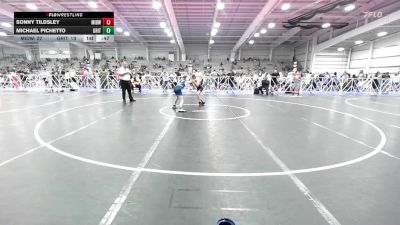 90 lbs Rr Rnd 2 - Sonny Tildsley, Midwest RTC vs Michael Pichetto, Grit Mat Club Red