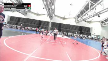 56 lbs Rr Rnd 3 - Maverick Elliott, Mat Assassins Blue vs Ashton Graefe, Revival White K-3