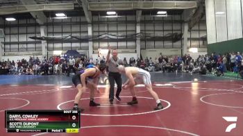 184 lbs Cons. Round 3 - Scotti DuPont, New York University vs Daryl Cowley, U.S. Merchant Marine Academy