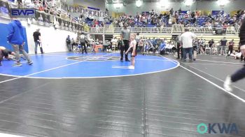 49 lbs Consi Of 8 #2 - Luxton Sullivan, Cowboy Wrestling Club vs Grady Gill, Husky Wrestling Club