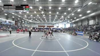 131 lbs Round 3 (3 Team) - Eddie Wiesneski, Seaford Sr High vs Gavin Nordberg, Unatego-Unadilla Valley-Franklin