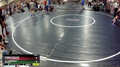 133 lbs Cons. Round 4 - Tyden Schultz, Silver State Wrestling vs Dj Munnelly, Dethrone