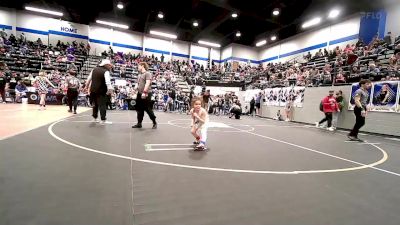 43-46 lbs Rr Rnd 2 - Anna Orso, Sulphur Youth Wrestling Club vs Jo Thigpen (43), Choctaw Ironman Youth Wrestling