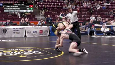 172 lbs Preliminaries - Landon Delara, Southmoreland vs James Mitkowski, Lake Lehman