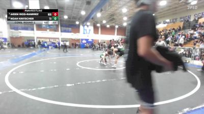 132 lbs Cons. Round 3 - Aiden Rios-Ramirez, Nogales vs Noah Kritscher, Thousand Oaks