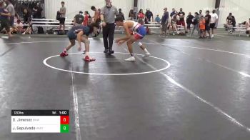 120 lbs Consolation - Dilyn Jimenez, Swwwc vs Jacob Sepulvado, North Desoto
