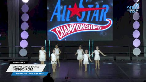 Ultimate Dance & Cheer - Indigo Pom [2025 Mini - Prep - Pom - Small Day 2] 2025 ASCS Dance Grand Nationals & Cheer Showdown