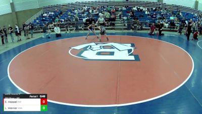 12U Boys - 82 lbs Cons. Round 4 - Evan Happel, Immortal Athletics WC vs Levi Werner, Askren Wrestling Academy