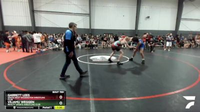 170 lbs Semifinal - Garrett Lees, South West Washington Wrestling Club vs Viliamu Weggen, Reality Sports Wrestling Club