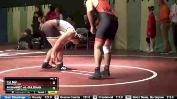 220 lbs Cons. Round 2 - Tui Nai, Waterloo East vs Muhanned Al-Suleiman, Prairie, Cedar Rapids