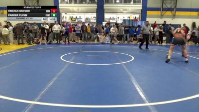 138 lbs Round Of 32 - Tristan Snyder, Greater Latrobe vs Parker Flynn, Canon-McMillan