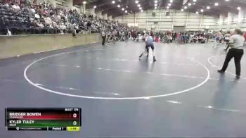 138 lbs Cons. Round 1 - Kyler Tuley, Orem vs Bridger Bowen, Stansbury