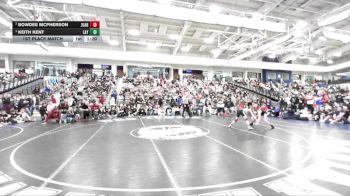 98 lbs 1st Place Match - Keith Kent, Layton vs Bowdee McPherson, Juab