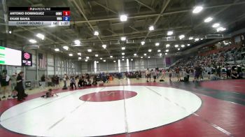 42-45.6 Champ. Round 2 - Antonio Dominguez, Oak Harbor Wrestling Club vs Ekam Bahia, Whatcom Wrestling Academy