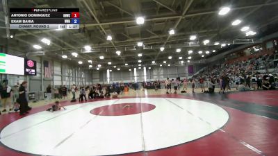 42-45.6 Champ. Round 2 - Antonio Dominguez, Oak Harbor Wrestling Club vs Ekam Bahia, Whatcom Wrestling Academy