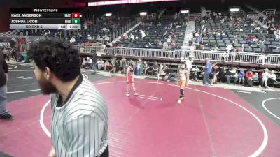 85 lbs Rr Rnd 2 - Kael Anderson, Eastside United vs Joshua Licon, Ridge WC