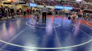 160 lbs Champ. Round 1 - Clayton Currier, MT State Northern vs Trenten Gray, Moorcroft Mat Masters