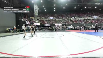 138 lbs Cons. Round 2 - Todd Whitescarver, Rocky Mountain Wrestling Acade vs Noah Irvine, Lander Legacy