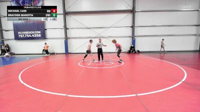 170 lbs Rr Rnd 1 - Michael Cain, Indiana Outlaws Black vs Brayden Marotta, FORGE H/S 1