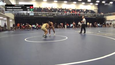 165 lbs Cons. Round 7 - Roman Rodriguez, Mt. San Antonio College vs Turner Yanagisawa, Rio Hondo College