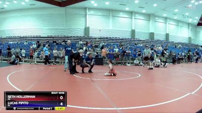 83 lbs Quarterfinal - Seth Hollerman, PA vs Lucas Pipito, IN