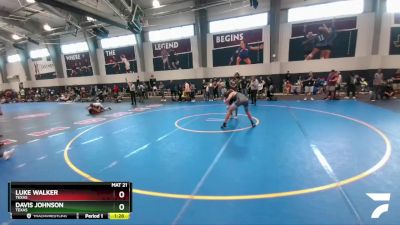 150 lbs Semifinal - Luke Walker, Texas vs Davis Johnson, Texas