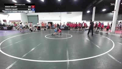 120 lbs Josiah Williby, Oklahoma Blue vs Timothy Ekart, Missouri Blue