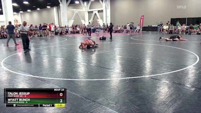 120 lbs Round 5 (10 Team) - Wyatt Bunch, Reservoir Dogs vs Talon Jessup, Fight Barn WC