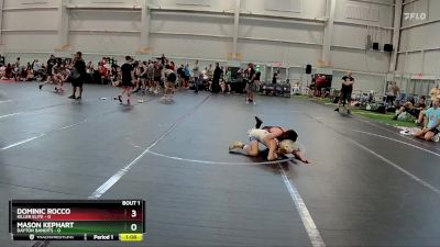 72 lbs Finals (2 Team) - Mason Kephart, Dayton Bandits vs Dominic Rocco, Killer Elite