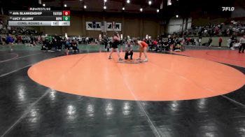 140 lbs Cons. Round 4 - Lucy Ullery, North Point vs Ava Blankenship, Platte County