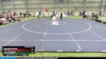 106 lbs Quarters & 1st Wb (16 Team) - Kolter Burton, Idaho vs Sam Stewart, Team Michigan Red