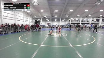 83 lbs 5th Place - Grace LaRoche, Killingly vs Aleksia Olivieri, None