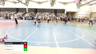 147-H lbs Round Of 32 - Keith Murray, Howard vs David Sipley, Bangor