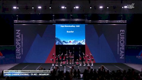 Jags Cheerleading - CLEC - Scarlet [2026 IASF L1 - U16 - Small A Day 2] 2026 The European Summit