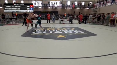 150 lbs 1st Place Match - Brady Patterson, Big Game Wrestling Club vs Tycho Carmichael, Iowa