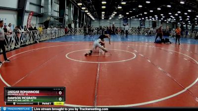 96 lbs Rd# 7- 10:45am Saturday Final Pool - Dawson McGrath, New England United vs Jaegar RomanNose, Oklahoma Elite