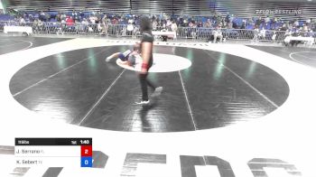 115 lbs Consi Of 16 #2 - Jasmine Serrano, FL vs Kailin Sebert, TX