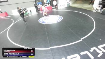 126 lbs Cons. Round 2 - Liam Henson, California vs Dane Rechelluul, Lion Of Judah Wrestling Academy