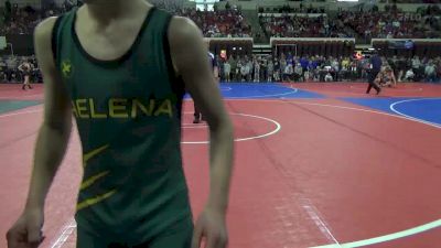 94 lbs Champ. Round 1 - Brody Szudera, Belgrade Wrestling Club vs Titus Rivers, Bearcats Wrestling Club Helena