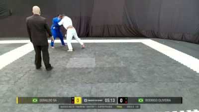 Geraldo Sa vs Rodrigo Oliveira 2026 CBJJE South American Jiu-Jitsu Championship