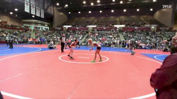 86 lbs Quarterfinal - Gabryel Flores, Gentry Youth Organization Wrestling vs Wilkinson Taylor, Rogers Iron Wrestling