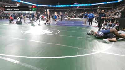 285 lbs Round Of 32 - Ethan Phillips, West Valley (NS) vs Milton Carter, St. John Bosco (SS)
