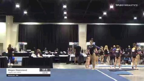 Megan Steensland - Floor, Legacy Gym #832 - 2021 USA Gymnastics Development Program National Championships
