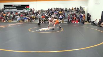 90 lbs 3rd Place Match - Slade Germaine, Big Game Wrestling Club vs Braxton Brink, DC Elite