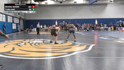 141 lbs Round Of 32 - Michael Manieri, Wesleyan vs Tyler Lanci, Roger Williams