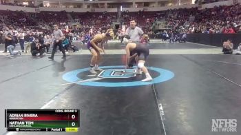 4A 152 lbs Cons. Round 3 - Adrian Rivera, Robertson vs Nathan Tom, Kirtland Central