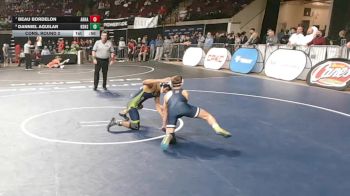 D 2 113 lbs Cons. Round 2 - Beau Bordelon, Archbishop Hannan vs Danniel Aguilar, Kenner Discovery Health Science