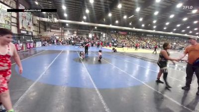 73 lbs Round 2 - Teagan Heinrich, American Outlaws Wrestling vs Emi Kirkman, Heights Wrestling Club